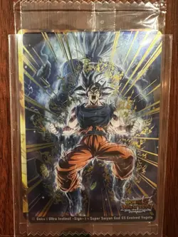 Dragon Ball Super Card – SEC 9-15 – Goku (Ultra Instinct -Sign-) + Super Saiyan - Image 1