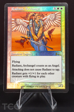 Radiant, Archangel - 1999 Magic the Gathering - Urza's Legacy Foil - Image 1