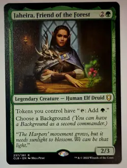 Jaheira, Friend of the Forest Commander Legends: Battle for Baldur's Gate NM - Image 1
