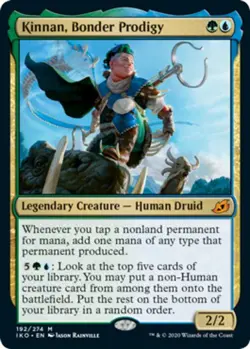Kinnan, Bonder Prodigy Ikoria: Lair of Behemoths Magic mtg NM-Mint, English x1 - Image 1