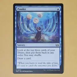 Magic MTG-Ponder Commander: Duskmourn: House of Horror DSC C #73x4 - Image 3