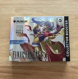 Magic: The Gathering 1x Final Fantasy Collector Booster Omega Box - New/Sealed - Image 1