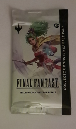 Final Fantasy Collector Booster Sample Pack Sealed MTG Magic the Gathering - Image 1