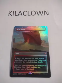 Arid Mesa (Borderless) #109 (Foil) Mint Special Guests MTG Tarkir Dragonstorm - Image 1