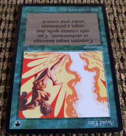 Avoid Fate – The Dark (1994) | Near Mint NM | Old Border Green Instant | MTG - Image 2