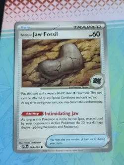 Pokemon TCG Perfect Order Antique Jaw Fossil 068 NM - Image 1