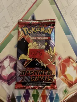 (VERY HEAVY) 22.29g Pokemon TCG Destined Rivals Booster Pack (SEALED)✅ - Image 2