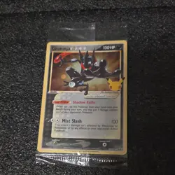 Pokemon Greninja Star Promo Holo Card SWSH144 Sword & Shield HP130 Mist Slash - Image 1