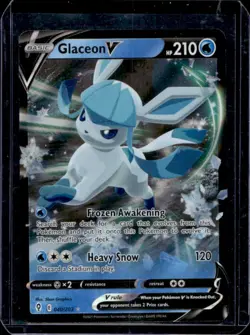 2021 Pokemon SWSH Evolving Skies Glaceon V #040/203 - Image 1