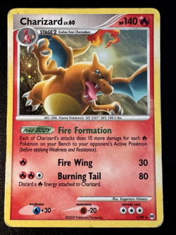 Charizard 1/99 Platinum Arceus Pokemon Card Cosmos Holo Foil Rare HP - Image 1