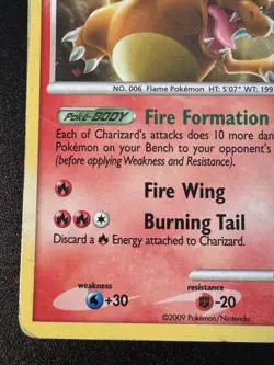 Charizard 1/99 Platinum Arceus Pokemon Card Cosmos Holo Foil Rare HP - Image 5