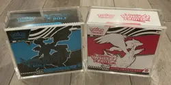 Pokemon TCG White Flare and Black Bolt Elite Trainer Box ETB Pair SEALED - Image 1