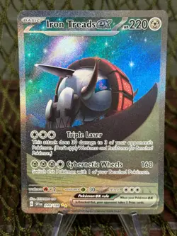 IRON TREADS EX ~ SIR ~ 248/198 ~ Pokemon TCG: Scarlet & Violet Base - Image 1