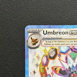 Pokemon TCG Umbreon ex 176 SV Black Star Promos - NM - Image 4