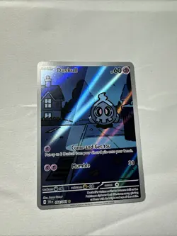 2024 Pokemon SV Shrouded Fable Duskull Illustration Rare 068/064 Just Pulled - Image 1