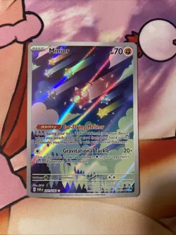 Pokemon TCG Minior Illustration Rare 201/182 Paradox Rift Holo NM - Image 1