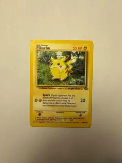 Pokemon TCG Pikachu Jungle 60/64 Regular 1999-2000 Wizards Base Set Copyright... - Image 1