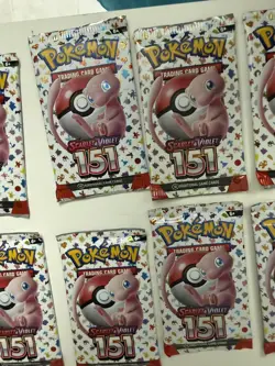 🔥🔥 10x Pokemon Scarlet & Violet 151 Booster Pack Sealed (English) 🔥🔥 - Image 4