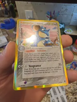 (LP) Nidoqueen 7/101 Delta Species Holo Dragon Frontiers STAMPED Rare - Pokemon - Image 2