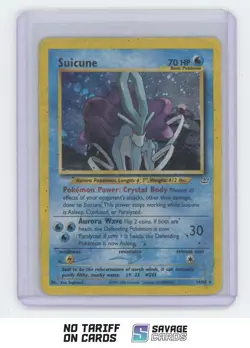 2000 Pokemon Neo Revelation Suicune #14/64 - Image 1