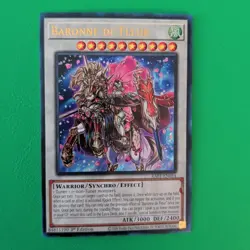 Yugioh TCG Baronne De Fleur Ultra Rare RA01-EN034 Nm - Image 1