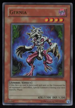 Gernia CP04-EN001 Ultra Rare Yu-Gi-Oh - Image 1