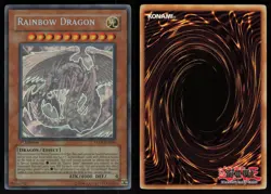Rainbow Dragon (Ghost Rare) TAEV-EN006 Tactical Evolution 1st Edition Yu-Gi-Oh - Image 3
