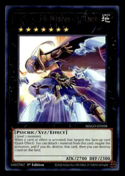 YuGiOh Maximum Gold - #MAGO-EN058 Number 74: Master of Blades - Rare, 1st Ed - Image 1