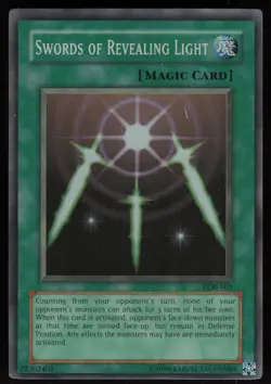 Swords of Revealing Light LOB-101 The Legend of Blue Eyes White Dragon Yu-Gi-Oh - Image 1