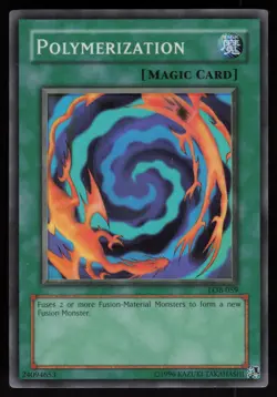 Polymerization LOB-059 Super Rare FOIL SHIFT ERROR Yu-Gi-Oh - Image 1