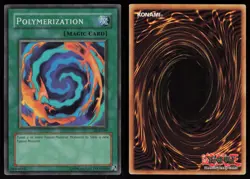 Polymerization LOB-059 Super Rare FOIL SHIFT ERROR Yu-Gi-Oh - Image 3