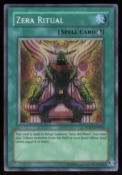 Zera Ritual (Secret Rare) PP01-EN010 Secret Rare Error Yu-Gi-Oh - Image 1