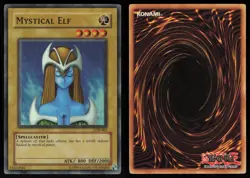 Mystical Elf LOB-062 Super Rare The Legend of Blue Eyes White Dragon Yu-Gi-Oh - Image 3