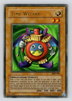 Yu-Gi-Oh! TCG Time Wizard Metal Raiders MRD-065 Unlimited Ultra Rare MP* - Image 1