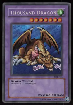 Thousand Dragon MRD-143 Secret Rare Metal Raiders 1st Edition Yu-Gi-Oh - Image 1