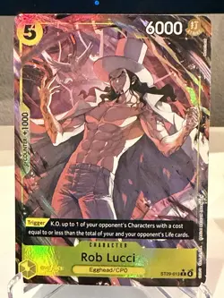 Rob Lucci (Full Art) ST29-013 Starter Deck 29: Egghead Foil One Piece English - Image 1