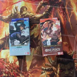 One Piece TCG Special DON! Set Vol. 2 & Vol 3 (2 Box lot)- Ace & Sabo SEALED - Image 1