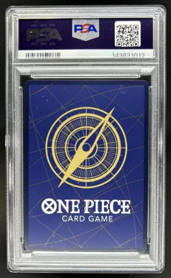 2024 One Piece Monkey.D.Luffy Wanted Alternate Art Secret Rare #OP05-119 PSA 10 - Image 2