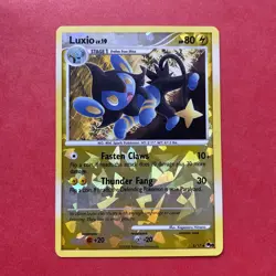 Pokemon Card Luxio 8/17 Cracked Ice Reverse Holo Rare 074 LP - Image 1