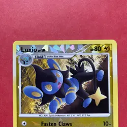 Pokemon Card Luxio 8/17 Cracked Ice Reverse Holo Rare 074 LP - Image 2