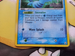 RESERVED Wooper 81/109 Reverse Holo Stamped EX Team Rocket Returns Pokemon Card - Image 4