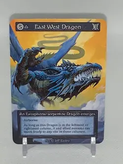 Sorcery Contested Realm: Alpha East-West Dragon Sample Card - Image 1