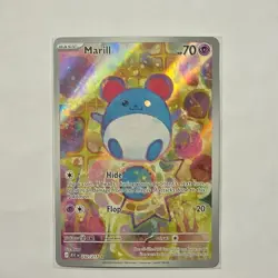 Marill 232/217 2026: Full Art Rare Holo Water Pokemon TCG Card Basic 70HP - Image 1