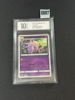 Holo Psiana CBB2C 05 01/14 - Gem Pack Vol 2 - NM Espeon Pokemon Card Grade 10 - Image 1