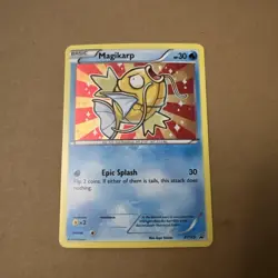 Pokemon TCG Shiny Magikarp Black Star Holo Promo Card XY143 - Image 1