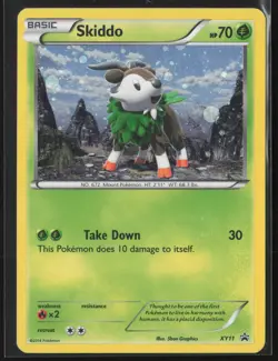 Skiddo - Promo XY Promos XY11 HP Pokemon Card - Image 1
