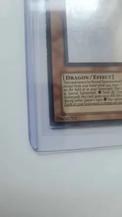 Misprint of the yugioh card Ghost Rare Rainbow Dragon from Tactical Evolution - Image 5