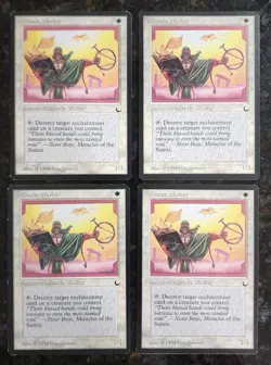 Magic The Gathering Card (MTG) - The Dark - Miracle Worker (White) (Plains) x4 - Image 1
