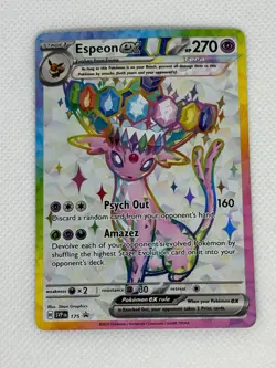 Espeon ex 175 SV: Scarlet & Violet Promo Cards SVP 175 NM - Image 1