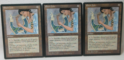 ELVEN LYRE X3 MAGIC THE GATHERING FALLEN EMPIRES 1994 VTG MTG CARD #430 - Image 1